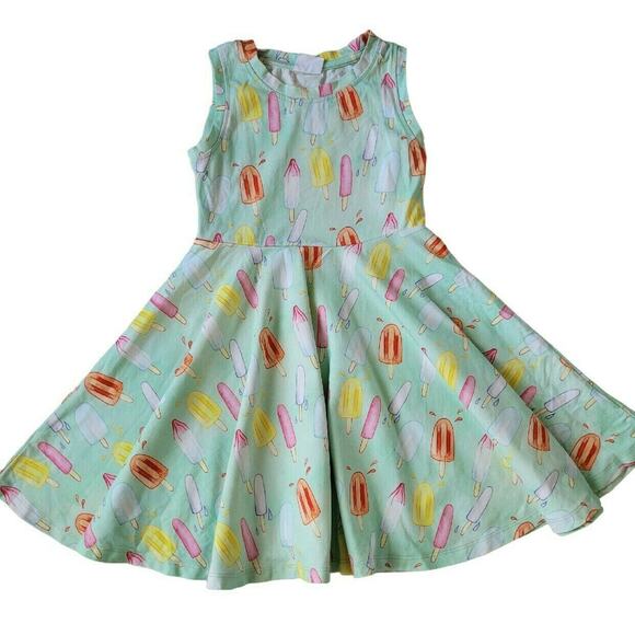 Little Skye Popsicle Sleeveless Twirl Dress - Picture 1 of 6
